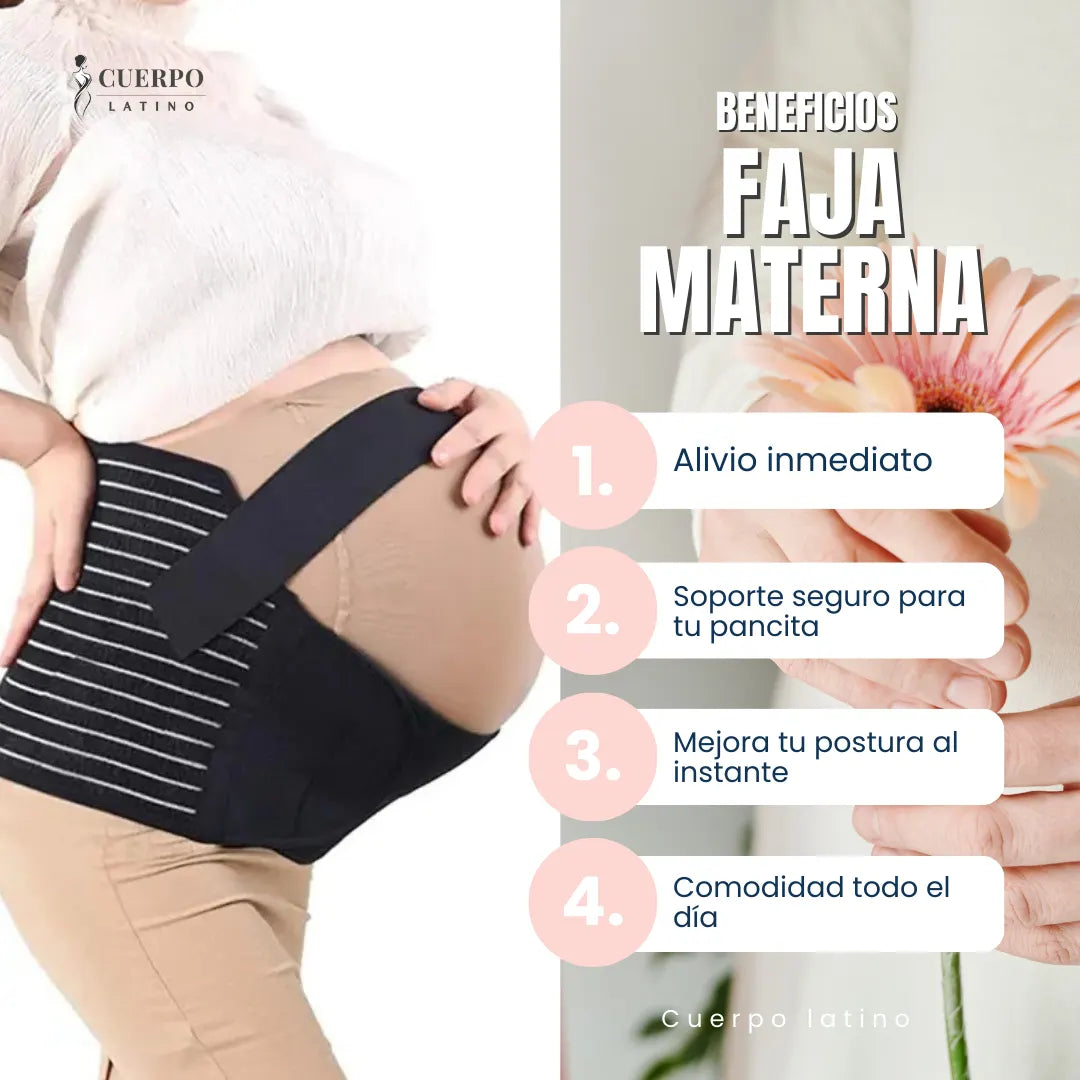 Faja Materna™️| Camina sin dolor, duerme mejor y respira aliviada