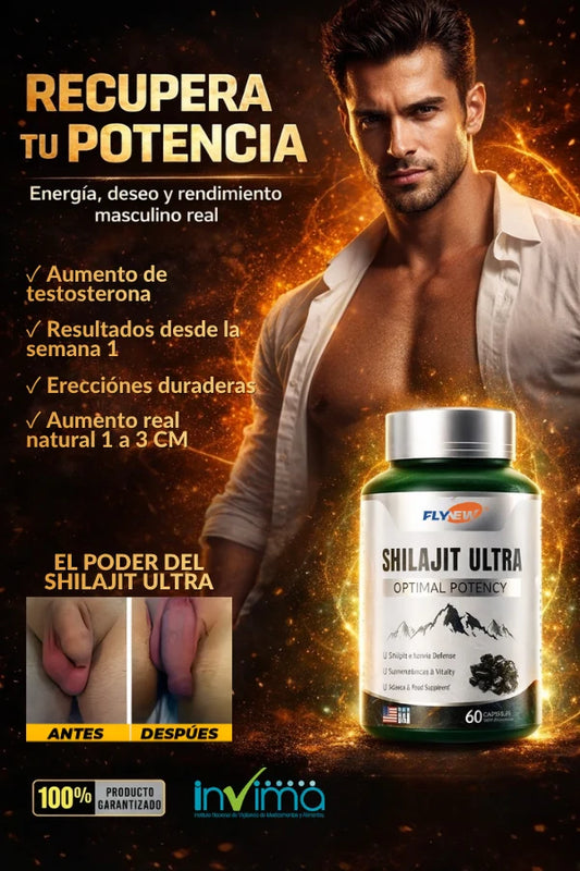Shilajit Ultra® | Energía Natural, Vitalidad y Rendimiento Diario