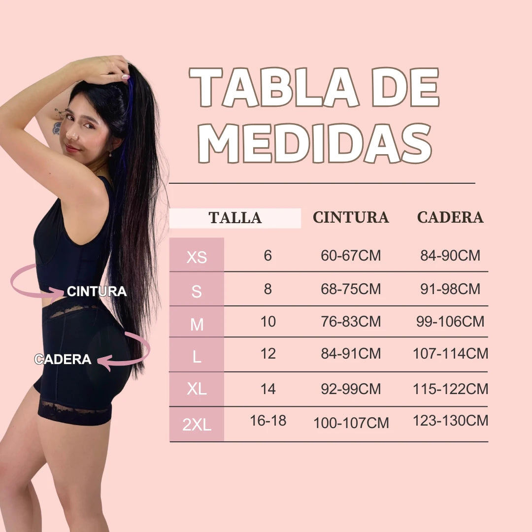 Short Faja SÚPER-Invisible.™️ | 2-3 Tallas fuera | realce instantáneo